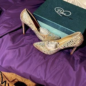 Betsy Johnson sparkling heels